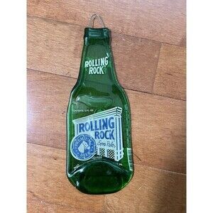 Rolling Rock Extra Pale 12oz Flattened Green Glass Bottle Brewery Wall Hanging